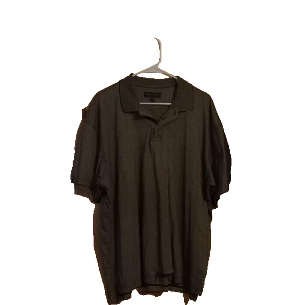 Cambridge Classics Men Polo‎ Shirt 2XL brown  Short Sleeve